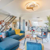 Luminous living room seasonal rental amiens